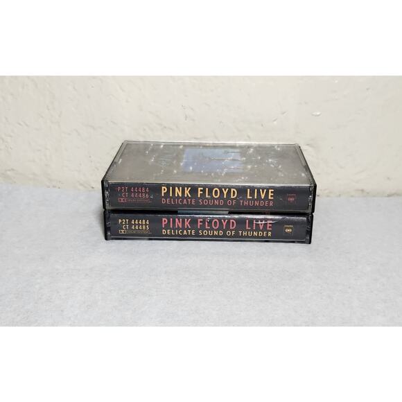 Pink Floyd Live Delicate Sound Of Thunder Tested Double Cassette 1988 Pre-owned - Picture 4 of 6